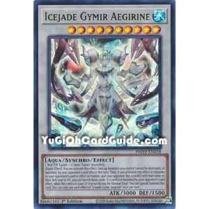 Icejade Gymir Aegirine (Ultra Rare) – Photon Hipernova | Carta YUGIOH en México