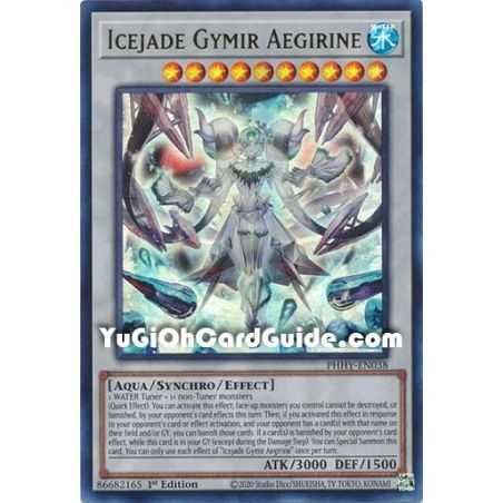 Icejade Gymir Aegirine (Ultra Rare) – Photon Hipernova | Carta YUGIOH en México