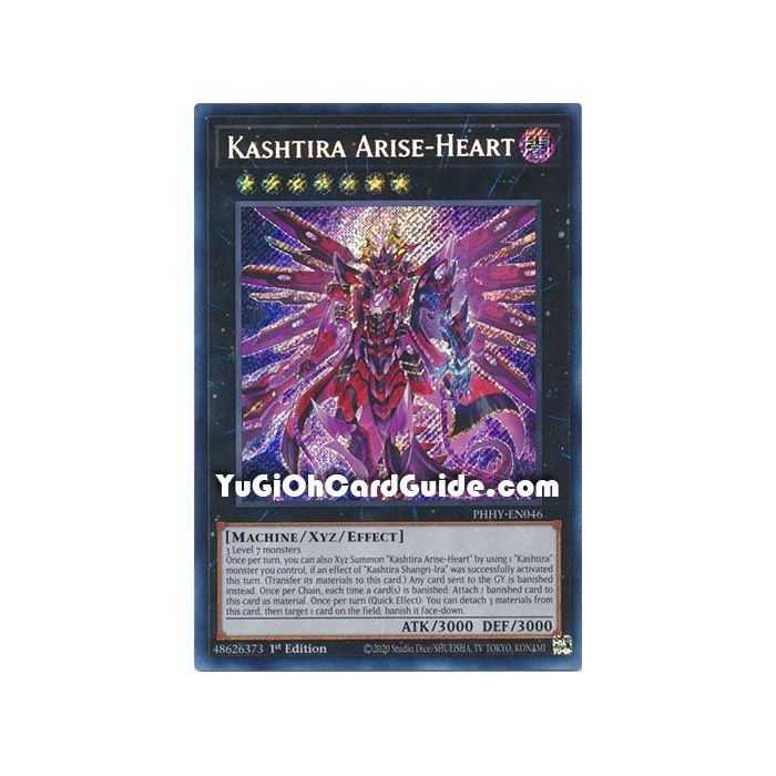 Kashtira Arise-Heart (Secret Rare) – Photon Hipernova | Carta YUGIOH en México