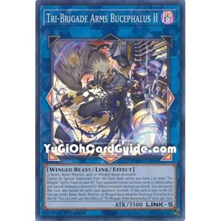 Tri-Brigade Arms Bucephalus II (Super Rare) – Photon Hipernova | Carta YUGIOH en México