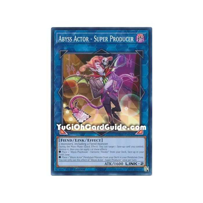 Abyss Actor - Super Producer (Common) – Photon Hipernova | Carta YUGIOH en México