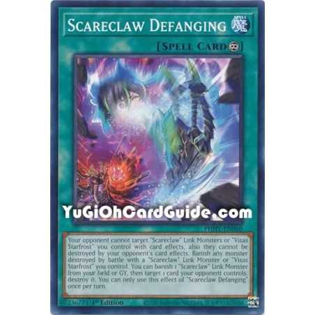Scareclaw Defanging (Common) – Photon Hipernova | Carta YUGIOH en México