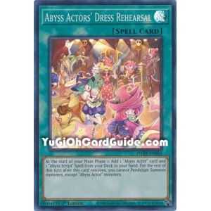Abyss Actors' Dress Rehearsal (Super Rare) – Photon Hipernova | Carta YUGIOH en México