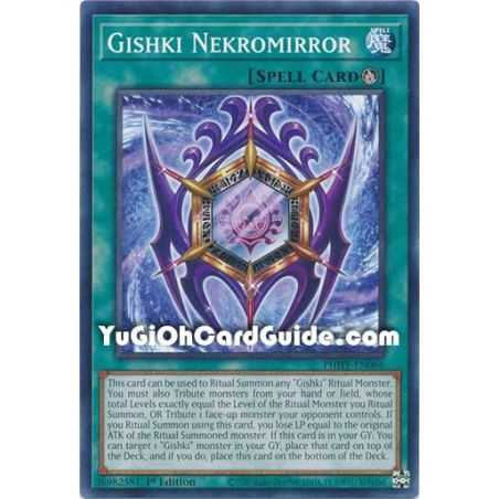 Gishki Nekromirror (Common) – Photon Hipernova | Carta YUGIOH en México