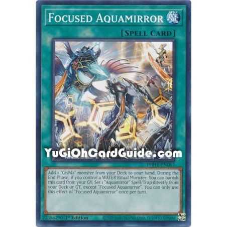 Focused Aquamirror (Common) – Photon Hipernova | Carta YUGIOH en México