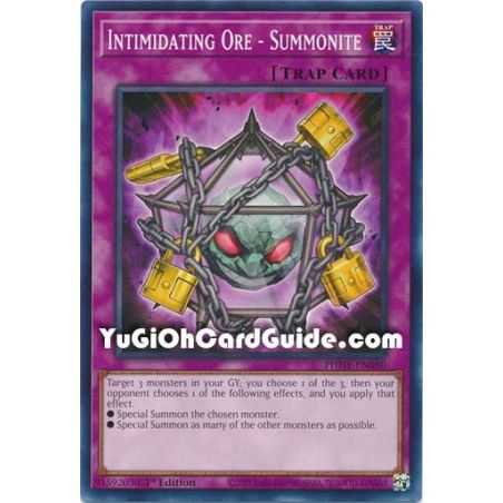 Intimidating Ore - Summonite (Common) – Photon Hipernova | Carta YUGIOH en México
