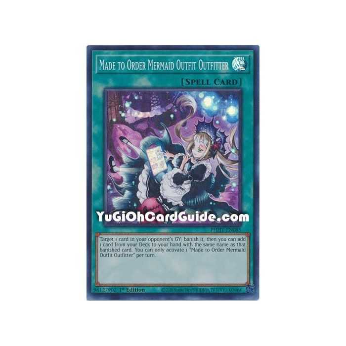 Made to Order Mermaid Outfit Outfitter (Super Rare) – Photon Hipernova | Carta YUGIOH en México