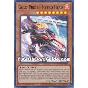 Gold Pride - Nytro Head (Super Rare) – Photon Hipernova | Carta YUGIOH en México