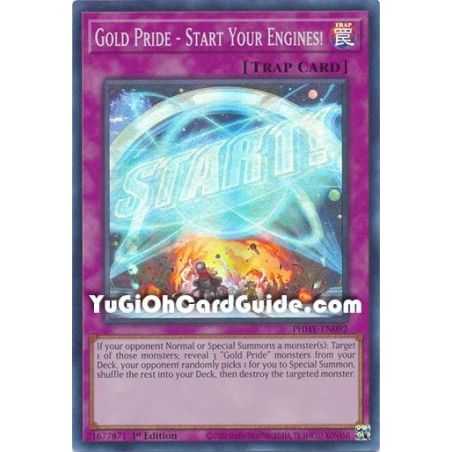 Gold Pride - Start Your Engines! (Super Rare) – Photon Hipernova | Carta YUGIOH en México