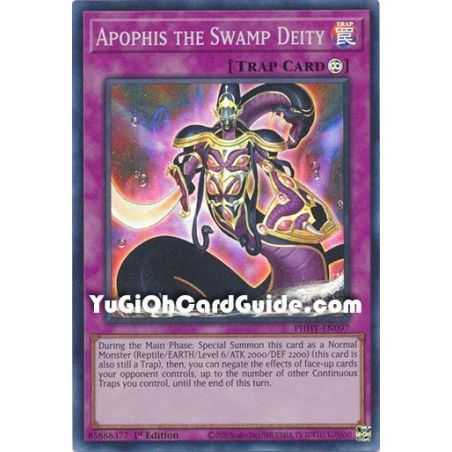 Apophis the Swamp Deity (Super Rare) – Photon Hipernova | Carta YUGIOH en México
