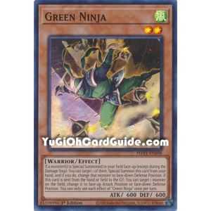 Green Ninja (Super Rare) – Photon Hipernova | Carta YUGIOH en México