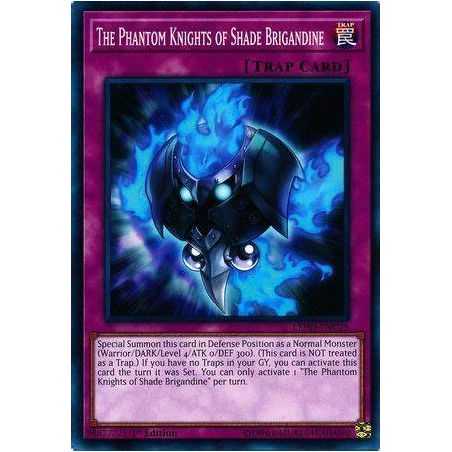 The Phantom Knights of Shade Brigandine (Common) – Beware of Traptrix Structure Deck | Carta YUGIOH en México