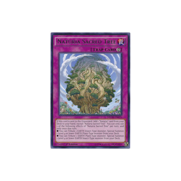 Naturia Sacred Tree (Common) – Beware of Traptrix Structure Deck | Carta YUGIOH en México