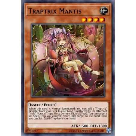 Traptrix Mantis (Common) – Beware of Traptrix Structure Deck | Carta YUGIOH en México