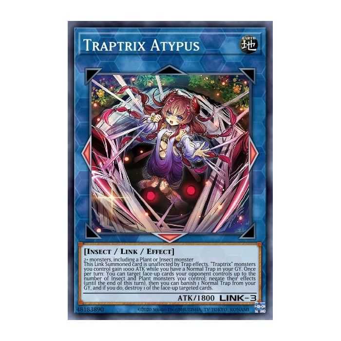Traptrix Atypus (Ultra Rare) – Beware of Traptrix Structure Deck | Carta YUGIOH en México