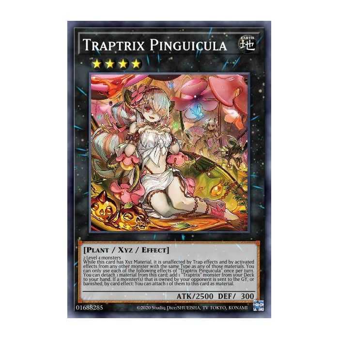 Traptrix Pinguicula (Ultra Rare) – Beware of Traptrix Structure Deck | Carta YUGIOH en México
