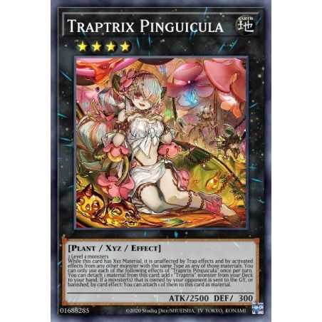 Traptrix Pinguicula (Ultra Rare) – Beware of Traptrix Structure Deck | Carta YUGIOH en México