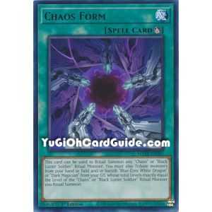 Chaos Form (Rare) – Maze of Memories | Carta YUGIOH en México