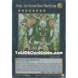 Alsei, the Sylvan High Protector (Super Rare) – Maze of Memories | Carta YUGIOH en México