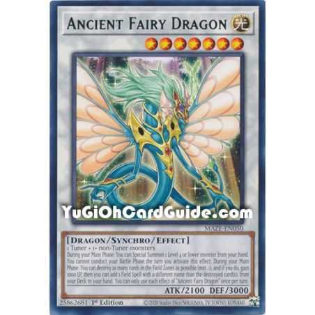 Ancient Fairy Dragon (Rare) – Maze of Memories | Carta YUGIOH en México