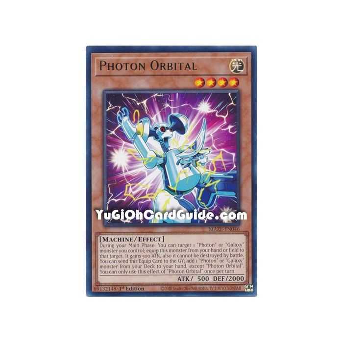 Photon Orbital (Rare) – Maze of Memories | Carta YUGIOH en México