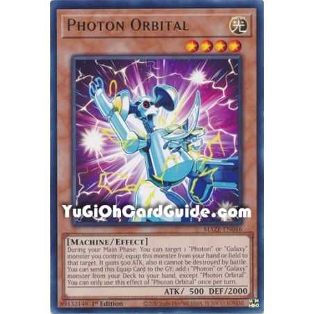 Photon Orbital (Rare) – Maze of Memories | Carta YUGIOH en México