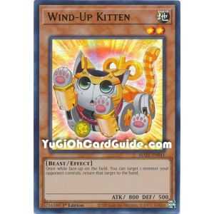 Wind-Up Kitten (Ultra Rare) – Maze of Memories | Carta YUGIOH en México