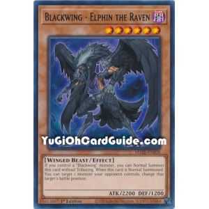 Blackwing - Elphin the Raven (Rare) – Maze of Memories | Carta YUGIOH en México