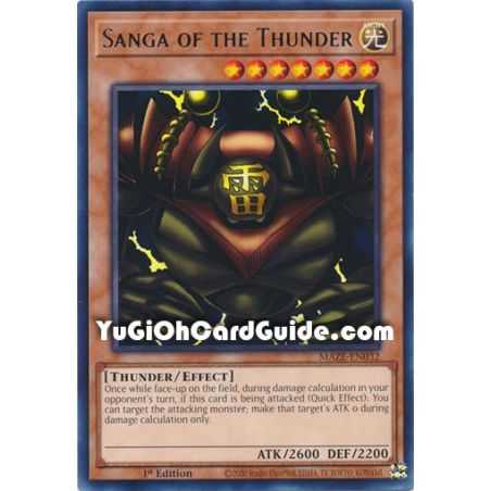 Sanga of the Thunder (Rare) – Maze of Memories | Carta YUGIOH en México