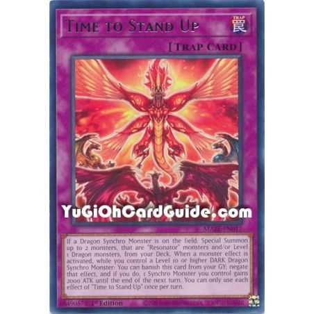 Time to Stand Up (Rare) – Maze of Memories | Carta YUGIOH en México