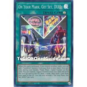 On Your Mark, Get Set, DUEL! (Super Rare) – Maze of Memories | Carta YUGIOH en México