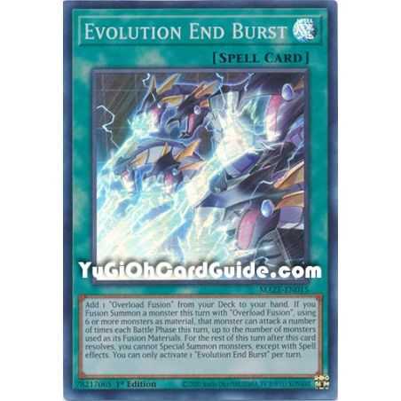 Evolution End Burst (Super Rare) – Maze of Memories | Carta YUGIOH en México
