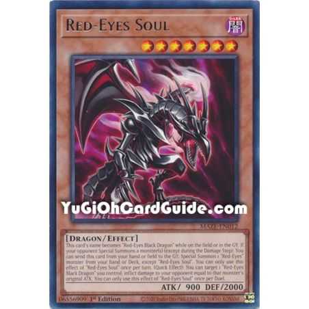 Red-Eyes Soul (Rare) – Maze of Memories | Carta YUGIOH en México