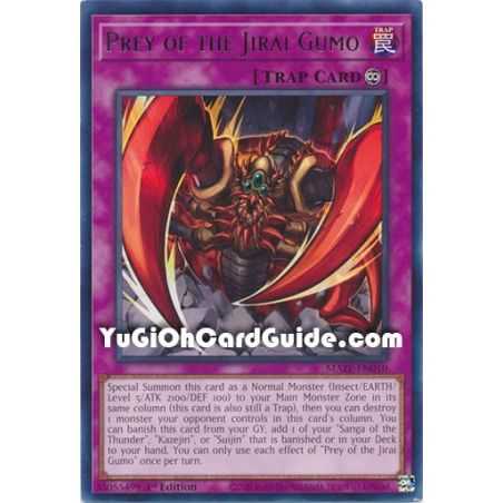 Prey of the Jirai Gumo (Rare) – Maze of Memories | Carta YUGIOH en México