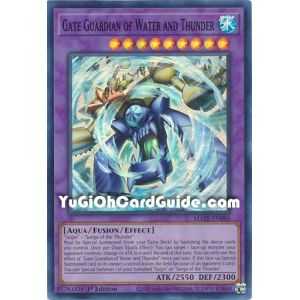 Gate Guardian of Water and Thunder (Super Rare) – Maze of Memories | Carta YUGIOH en México