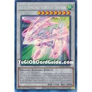 Accel Synchro Stardust Dragon (Collector's Rare) – Maze of Memories | Carta YUGIOH en México