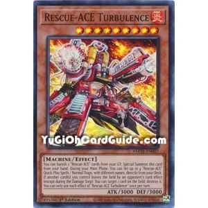 Rescue-ACE Turbulence (Collector Rare) – Amazing Defenders | Carta YUGIOH en México