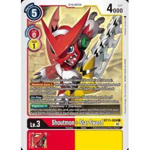 Shoutmon + Star Sword (Common)