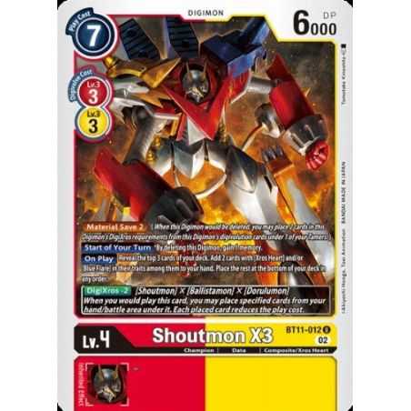 Shoutmon X3 (Uncommon)