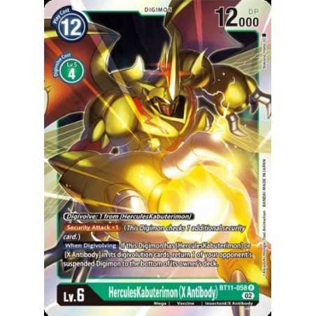 HerculesKabuterimon (X Antibody) (Rare)