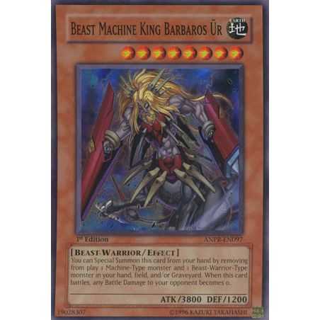 Beast Machine King Barbaros �r (Super Rare)
