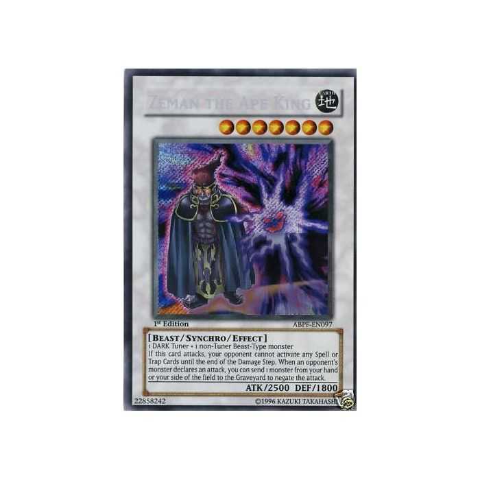Zeman the Ape King (Secret Rare)