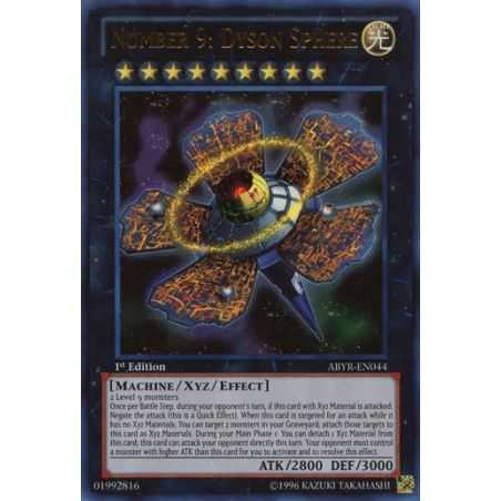 Number 9: Dyson Sphere (Ultra Rare)