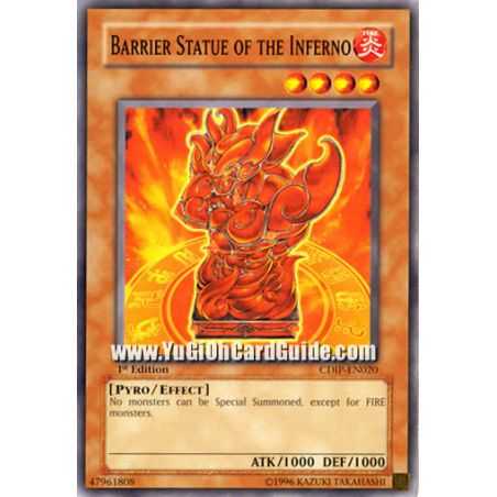 Barrier Statue of the Inferno (Common)