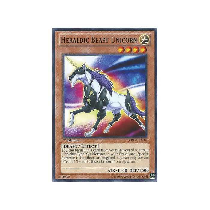 Heraldic Beast Unicorn (Common)