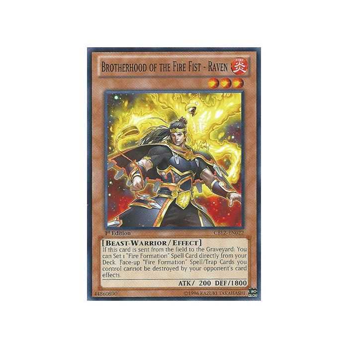 Brotherhood of the Fire Fist - Raven (Common)