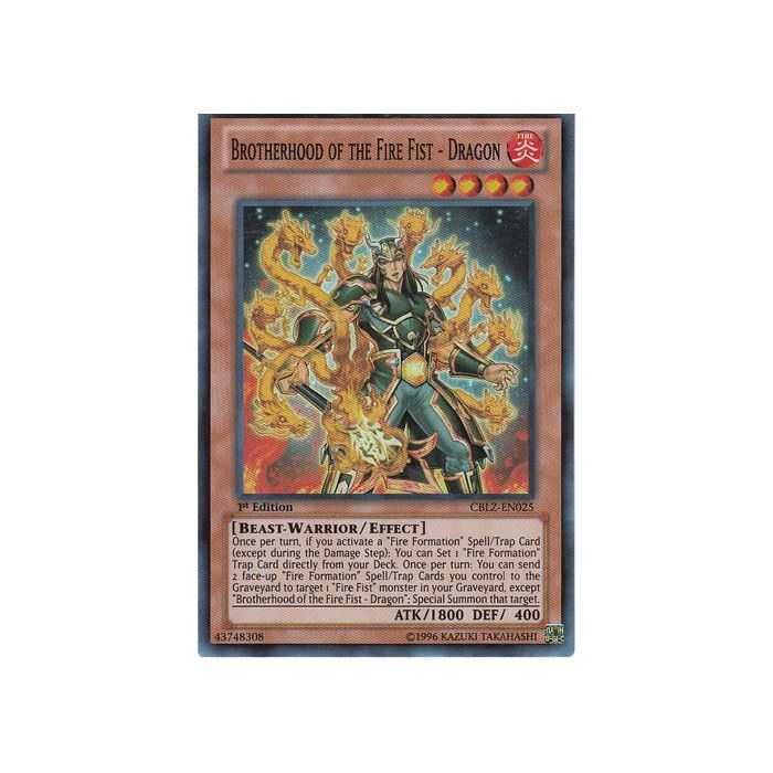 Brotherhood of the Fire Fist - Dragon (Super Rare)