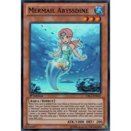 Mermail Abyssdine (Super Rare)