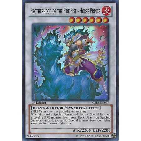 Brotherhood of the Fire Fist - Horse Prince (Super Rare)