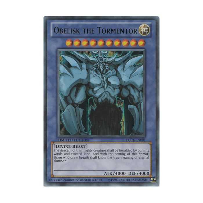 Obelisk the Tormentor (Ultra Rare) 25TH Anniversary Promo